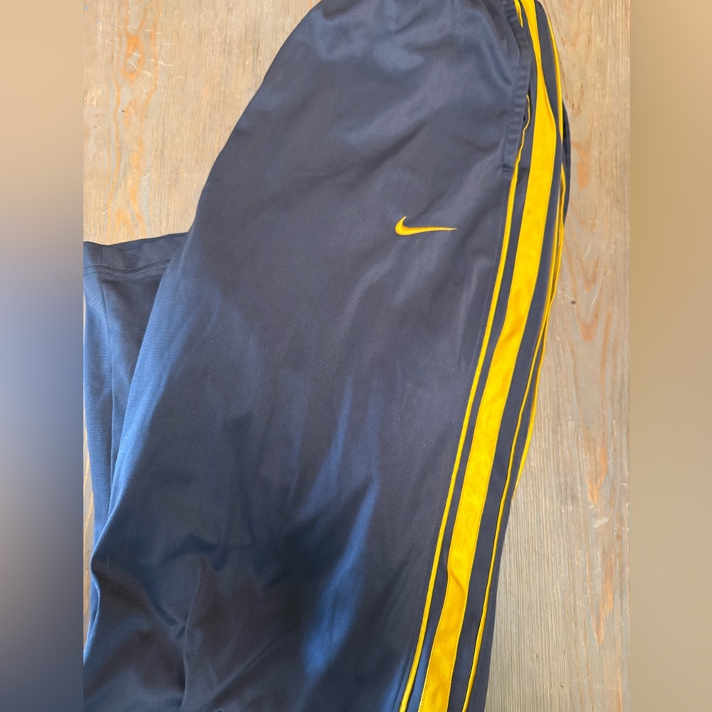Mens Nike Basketball Dri-Fit Grey Orange Sweatpant